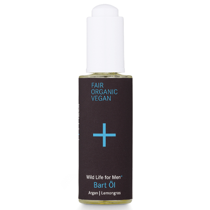 Wild Life Aceite para Barba Argán Lemongrass, 30ml - i+m Naturkosmetik