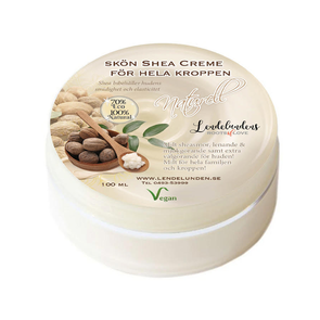 Sheakräm Naturell, 100 ml - Lendelundens
