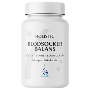 Holistic Blodsockerbalans/Verensokeritasapaino, 30 verensokerin tasapaino kapselia - Holistic