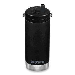 Termo TKWide Twist Cap, Negro - 355 ml - Klean Kanteen