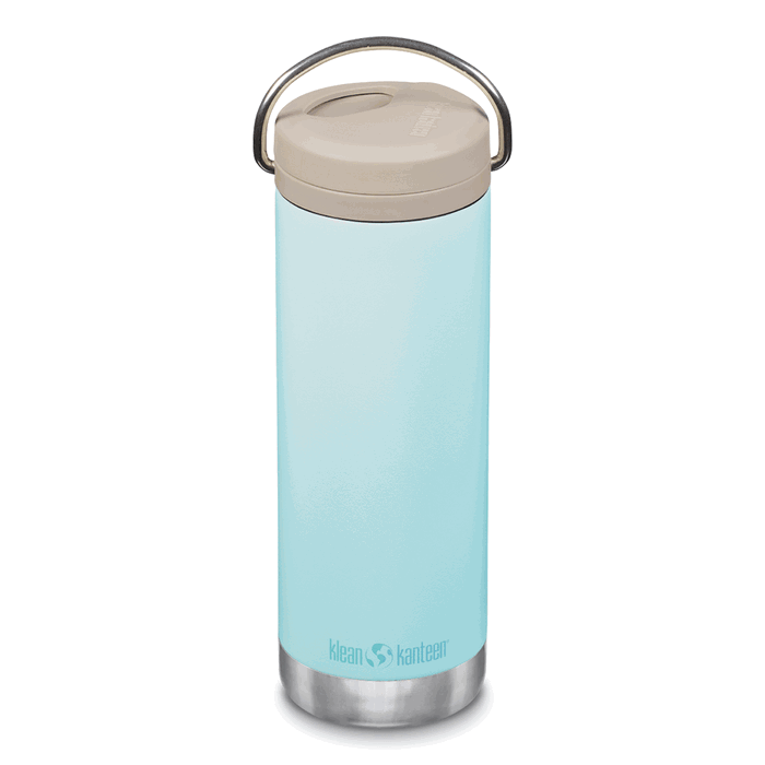 Termo TKWide Twist Cap, Tono Azul - 473 ml - Klean Kanteen