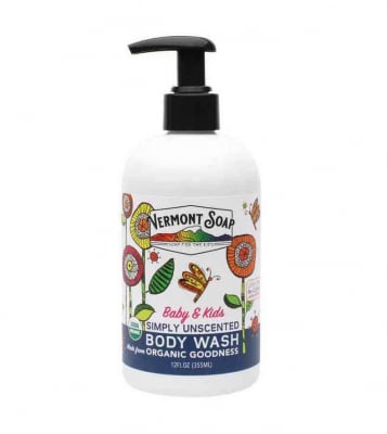 Duschtvål - Baby & Barn, 355ml - Vermont Soap