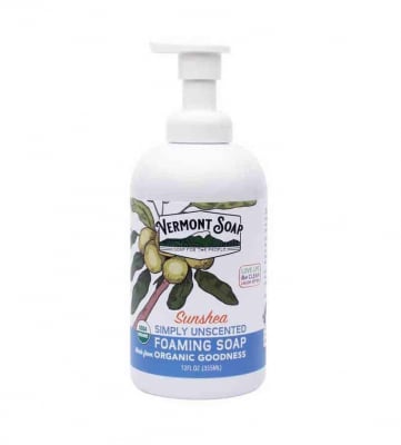 Skummande Tvål - Utan doft, 355ml - Vermont Soap