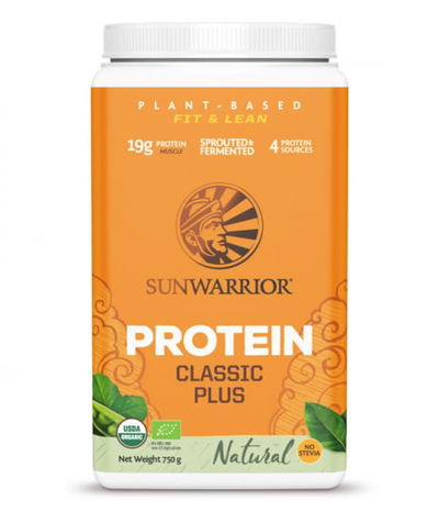 SunWarrior Classic PLUS Växtprotein Naturell 750g - undefined