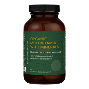 Multivitamin med Mineraler, 120 kapslar - Global Healing