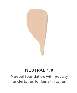 Fruit Pigmented Full Coverage Water Foundation Neutral 1.0 - 100% Pure