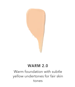 Fruit Pigmented Full Coverage Water Foundation Warm 2.0 - 100% Pure