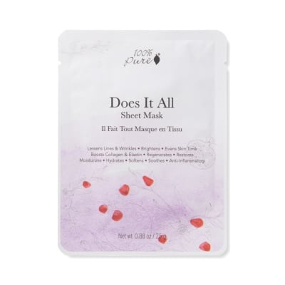 100% Pure Sheet Mask Does It all - 100% Pure