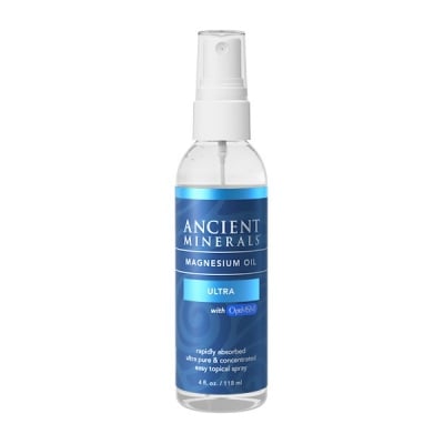 Magnesiumolja Ultra OptiMSM spray, 118ml - Ancient Minerals