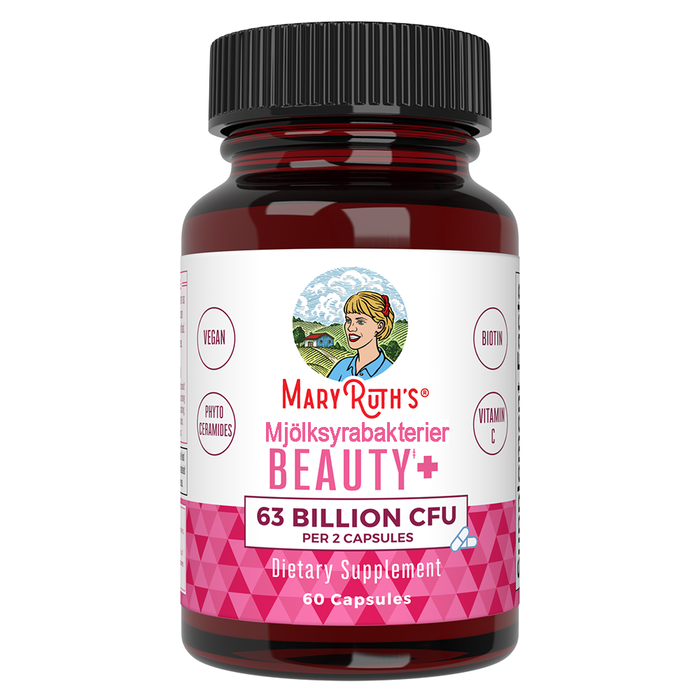 MaryRuth´s Beauty+ Vitamin C, Biotin & Mjölksyrabakterier - Mary Ruth's