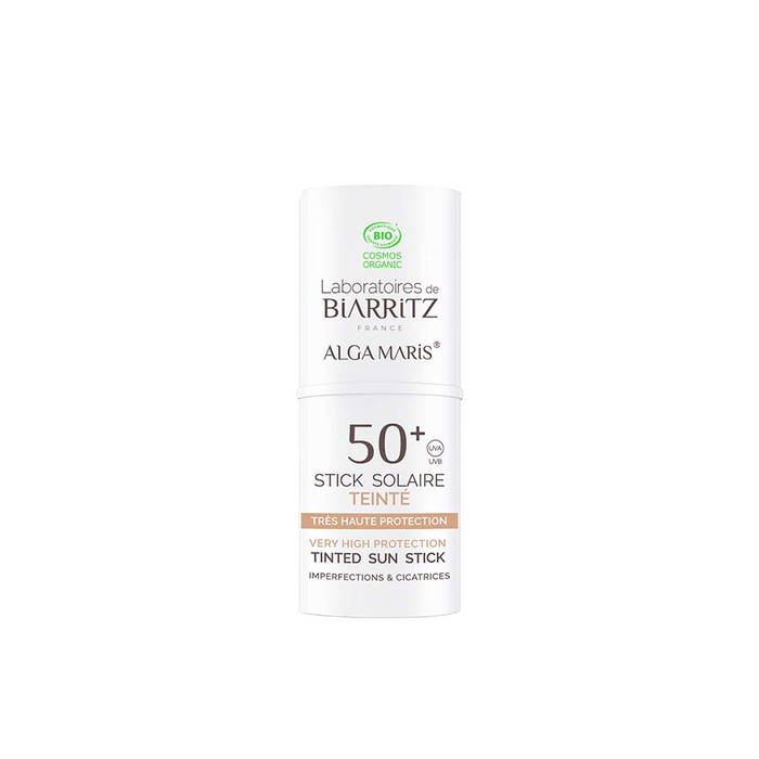 Alga Maris Tinted Suncsreen Stick SPF50+, 9ml - Laboratoires de Biarritz Suncare