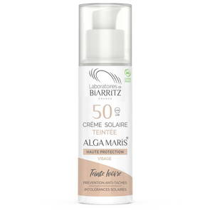 Alga Maris Tinted Face Sunscreen SPF50 Ivory, 50ml - Alga Maris