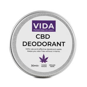 CBD Deodorant Cream Jar, 30ml ekologisk - Pura Vida