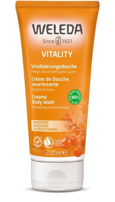 Vitality Creamy Body Wash, 200 ml - Weleda