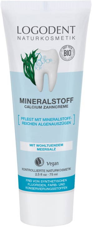 Logodent Mineral Tandkräm, 75ml - Logona