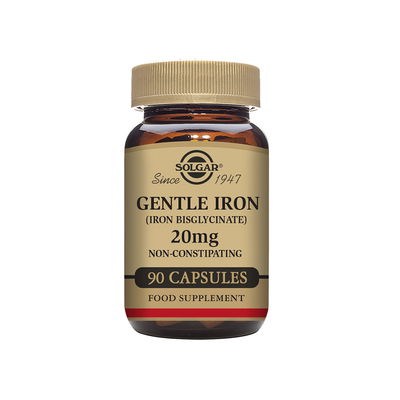 Gentle Iron 20mg, 90 kapslar - Solgar