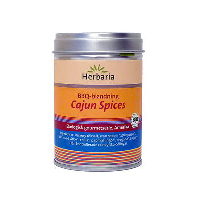 Cajun Spices kryddblandning, 80g ekologisk - Herbaria