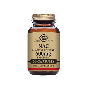 NAC N-Acetyl L-Cysteine 600 mg, 60 kapslar - Solgar