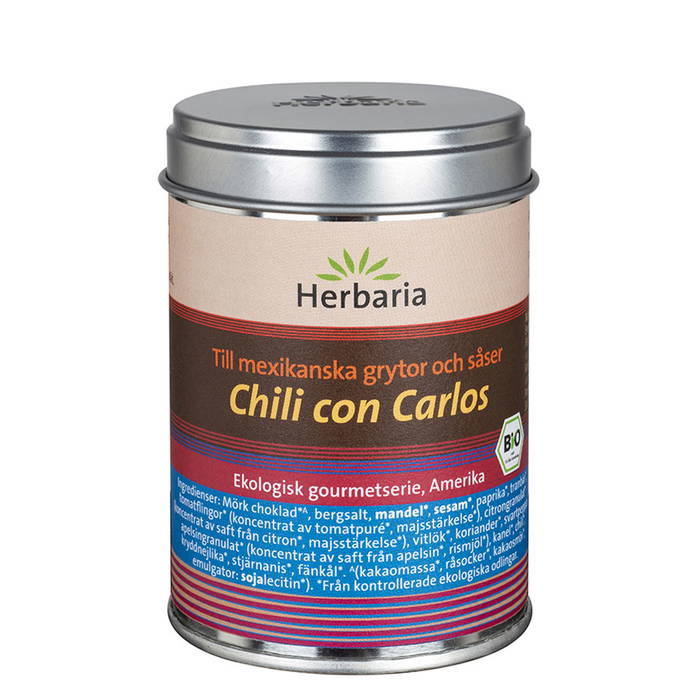 Chili Con Carlos Kryddblandning, 110 g ekologisk - Herbaria