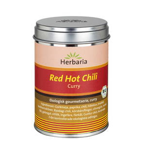 Red Hot Chilli kryddblandning, 80g ekologisk - Herbaria