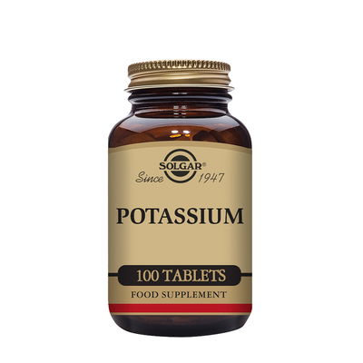 Kalium Potassium 99mg, 100 tabletter - Solgar