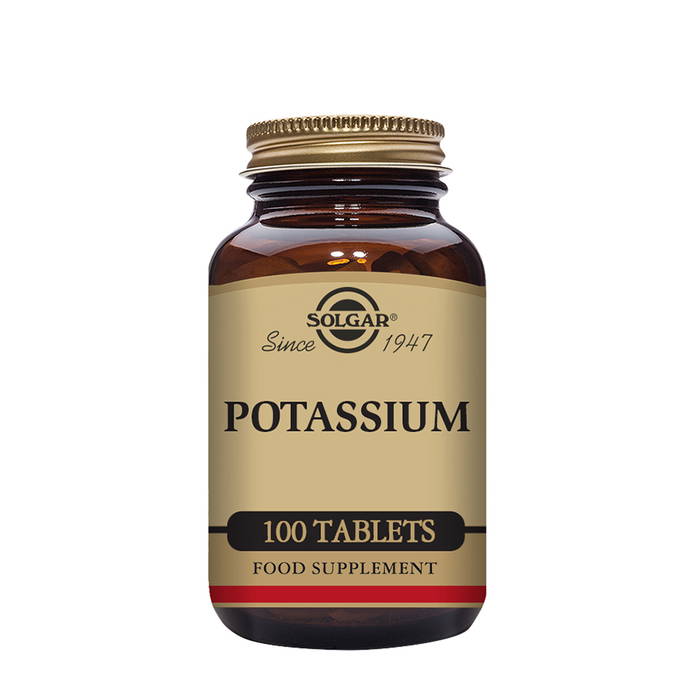 Kalium Potassium 99mg, 100 tabletter - Solgar