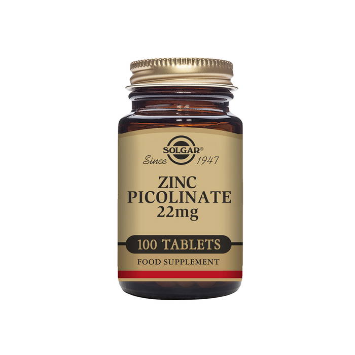 Zinc Picolinate 22mg, 100 kapslar - Solgar