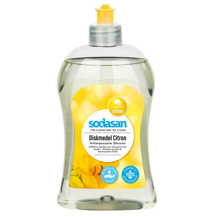 Diskmedel Citron, 500 ml - Sodasan