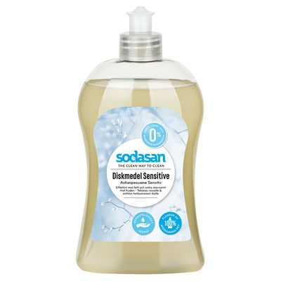 Diskmedel Sensitive, 500 ml - Sodasan