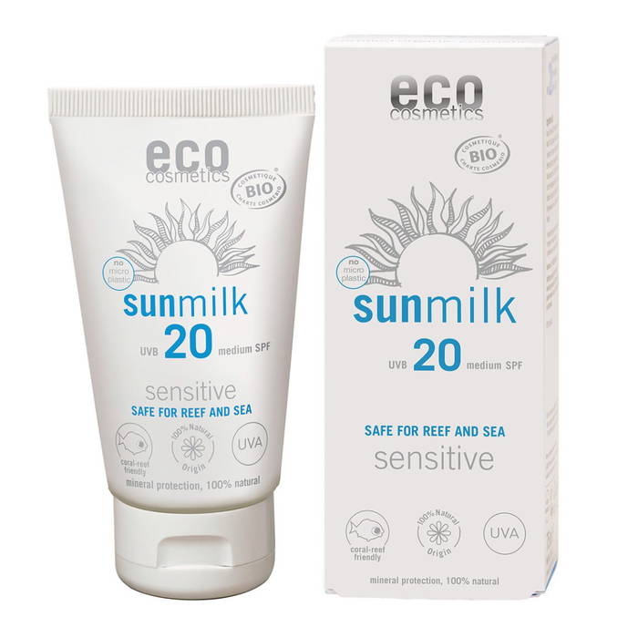 Eco Cosmetics Sun Milk SPF 20, 75 ml - Eco Cosmetics