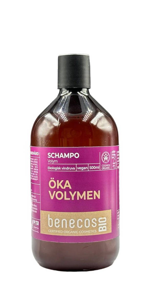 Schampo Volume BIO-Grape 500ml ekologisk - Benecos