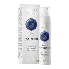 Youth Defence Moisturising Antioxidant Day Cream, 50 ml - Mossa