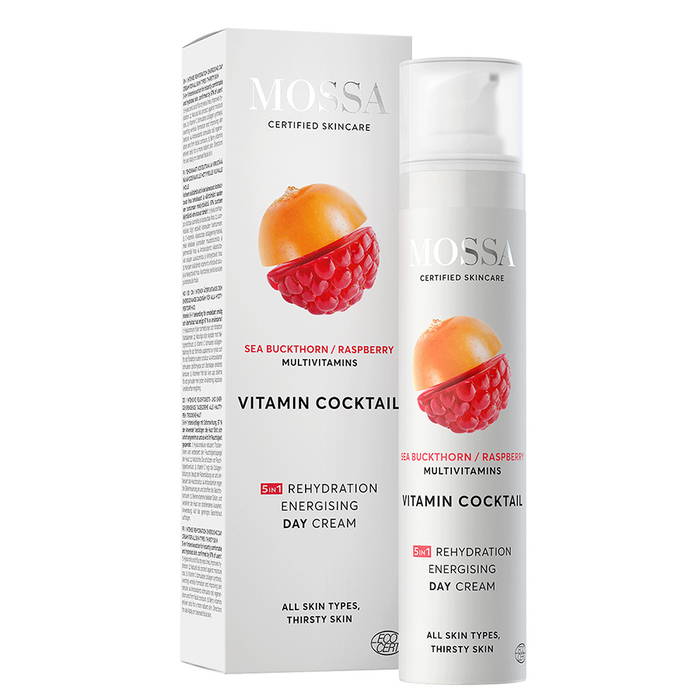 Vitamin Cocktail Rehydration Energizing Day Cream, 50 ml - Mossa