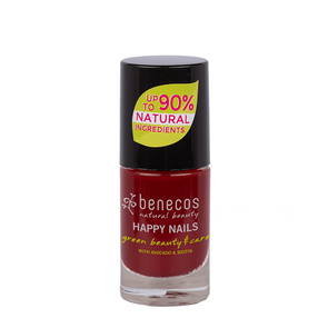 Nagellack Cherry Red, 5ml - Benecos