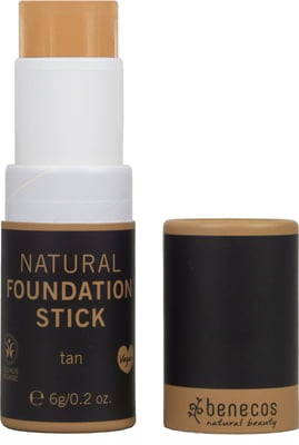 Benecos - Natural Foundation Stick Tan, 6 g - Benecos
