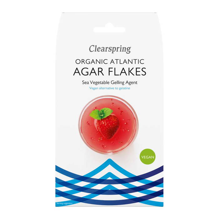 Agar Flingor Atlantiskt, 30 g ekologisk - Clearspring