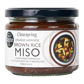 Miso Råris Opastöriserad Genmai, 300 g ekologisk - Clearspring