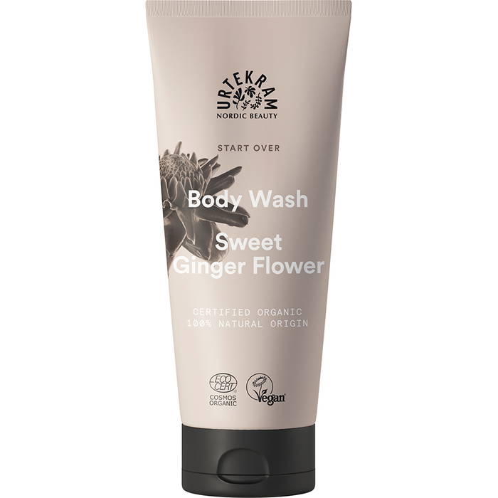 Sweet Ginger Flower Body Body Wash, 200ml - Urtekram Beauty