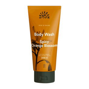 Rise & Shine Spicy Orange Blossom Body Wash, 200 ml - Urtekram Beauty