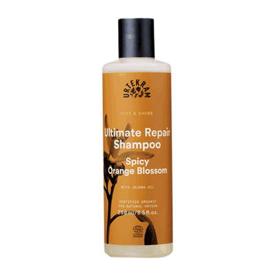 Rise & Shine Spicy Orange Blossom Shampoo, 250 ml - Urtekram Beauty