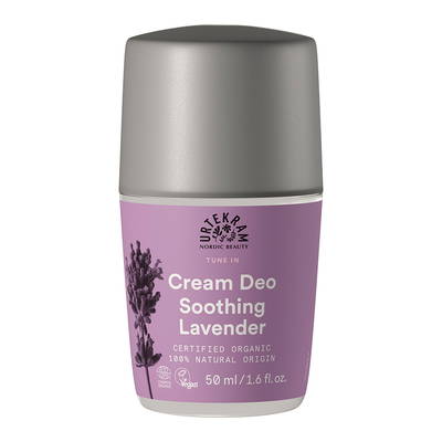 Tune In Soothing Lavender Creme Deo, 50ml - Urtekram Beauty