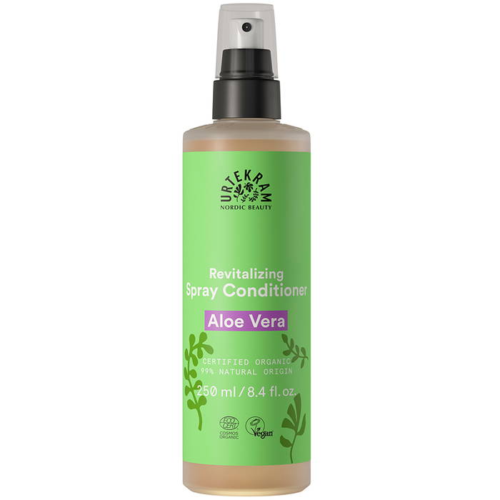 Aloe Vera Spray Conditioner, 250ml ekologisk - Urtekram Beauty