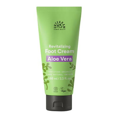 Aloe Vera Footcream, 100ml ekologisk - Urtekram Beauty