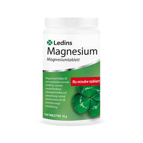 Magnesium 250 mg, 100 tabletter - Ledins