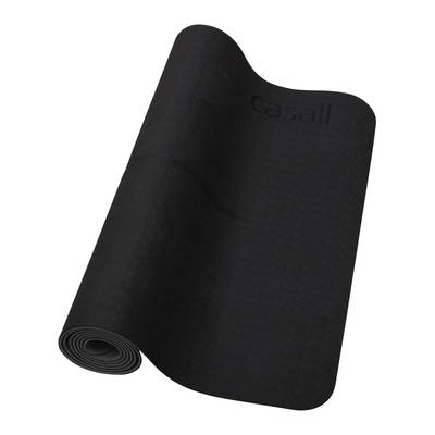 Yoga Mat Position Black Grey, 4mm - Casall