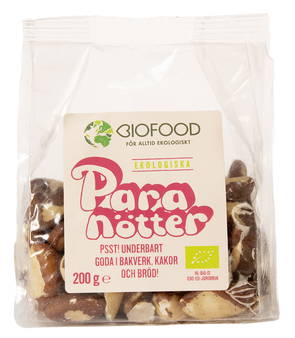 Paranötter, 200g ekologisk - Biofood