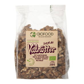 Valnötter halvor, 250g ekologisk - Biofood