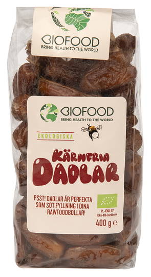 Dadlar, 400 g ekologisk - Biofood