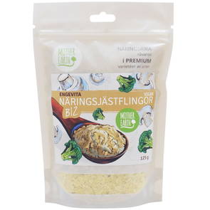 Näringsjästflingor B12, 125 g - Mother Earth