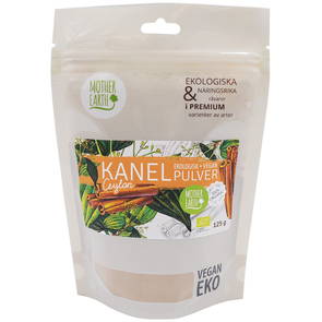 Kanel Ceylon Mald, 125 g ekologisk - Mother Earth